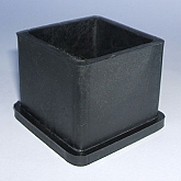 Ponteira 50x50 externa borracha vertical 