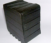 Ponteira 60x60 externa borracha horizontal